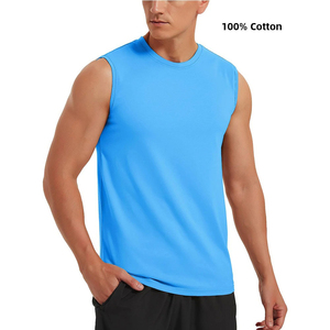 2024 été nouveauté à la mode col rond débardeurs pour hommes respirant décontracté 100% coton Plaid avec des Options de taille supérieure - Product Image 3