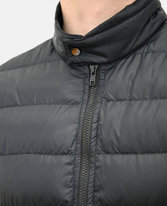 Chaqueta acolchada unisex personalizada para hombre, abrigo de invierno con diseño de burbujas, informal, de cuero, talla XL, con cremallera, fabricantes al por mayor para exteriores - Product Image 6