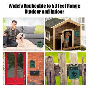 Nouveau dispositif de contrôle automatique des aboiements de chien à affichage numérique extérieur dissuasion des aboiements de chien à ultrasons 4 dressage de chien en plastique personnalisé - Product Image 6