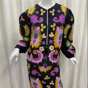 Conjunto DE TENIS deportivo para mujer, conjunto informal de dos piezas con Top estampado de manga corta, minifalda plisada, bordado de número ajustado - Product Image 1