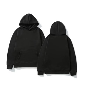 Sudadera con capucha de lana de algodón 100 Heavyeight de 400gsm de gran tamaño para hombre - Product Image 6