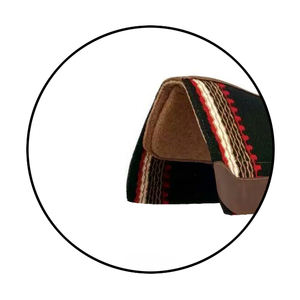 Tapis de selle en laine haute densité de qualité supérieure pour chevaux avec couches respirantes et confort supérieur pour les performances d'équitation - Product Image 5