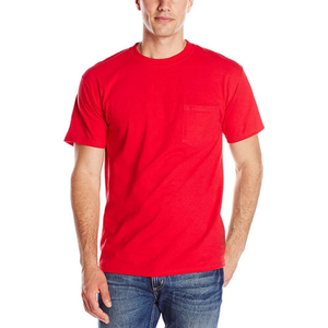 T-shirt basique uni en coton 100% pour homme, taille plus, coupe régulière, logo personnalisé, vêtements en vrac de qualité supérieure - Product Image 1