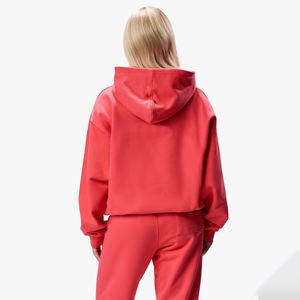 Sudadera de gran tamaño con estampado de abullonado personalizado 2024, sudaderas con capucha de algodón pesado, chándales para mujer, conjunto de invierno de talla grande para adultos - Product Image 3