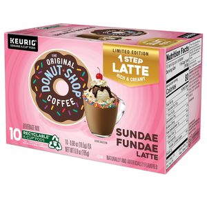 เดอะ ออริจินัล ดอนัท ช็อป ซันเด ฟันเด วันสเต็ป ลาเต้, แคปซูลกาแฟคีริกแบบเสิร์ฟเดี่ยว, 60 ชิ้น - Product Image 3