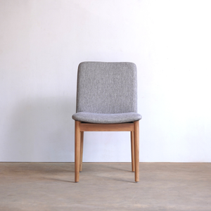 Modern Solid Wood Dining <b>Chair</b> <b>Upholstered</b> Fabric Seat Back Home Furniture for Hotel Apartment - Product Image 2