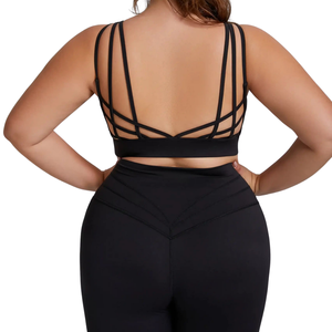 Top Deportivo de Yoga de Talla Grande, Sin Mangas, Elástico, Ropa Deportiva Activa, para Entrenamiento, Fitness, Gimnasio, Ropa Deportiva Cómoda para Mujer - Product Image 6