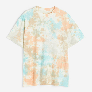 Camiseta corta de gran tamaño personalizada de algodón 100% para hombres y mujeres Impresión digital de gama alta Patrón sólido Producto de alta calidad - Product Image 5