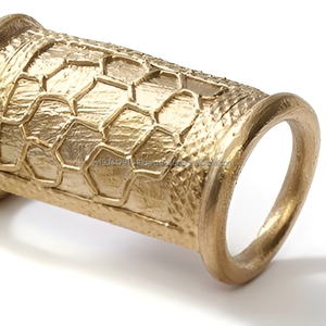 Customized Premium Antique Gold Round Napkin Ring <b>Table</b> Decoration For Hotel Dinning <b>Party</b> Wedding - Product Image 2