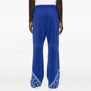 กางเกงขาบานทรงเรียบ น้ำหนักเบา สำหรับผู้ชาย ใส่วิ่งออกกำลังกาย กางเกงขาบานสไตล์สตรีทแวร์สำหรับผู้ชาย - Product Image 4