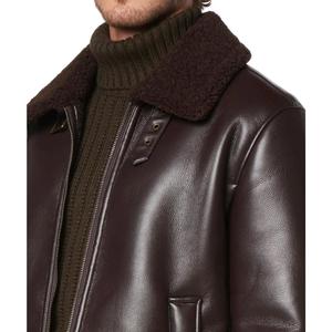 Chaquetas de cuero para hombre precio ajustable fabricación profesional mejor calidad para chaquetas de cuero para hombre - Product Image 2