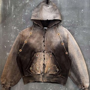 เสื้อมีฮู้ดแฟชั่นใหม่สำหรับผู้ชายผู้หญิงคริสตัลแวววาวฤดูหนาว - Product Image 6