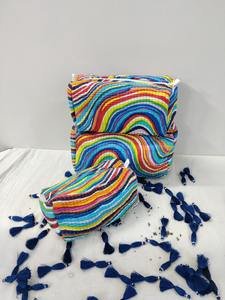 New Stylish Vintage Handmade Colorful Cosmetic Case 3 Pc <b>Set</b> for Bags Cotton Quilted <b>Gifts</b> Her Waterproof Makeup Pouches - Product Image 4