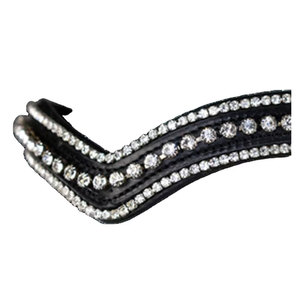 100% Eco Leather Premium Quality Horse Browbands Tamaño personalizado para equitación y deportes al aire libre Costuras elegantes - Product Image 5