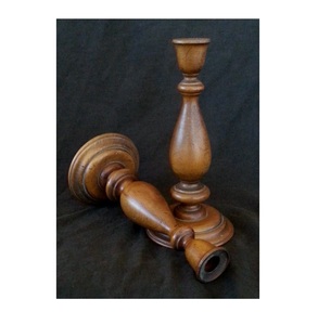 Bougeoir fait main de qualité supérieure Style vintage bougeoir indien décor de table sculpté à la main qualité d'exportation - Product Image 2