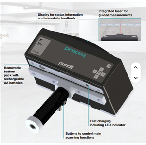 เมห์ตับ ซื้อเลย! ระบบตรวจจับเหล็กเส้นและสแกนคอนกรีต Accurate Mapping Pundit250-Array - Product Image 4