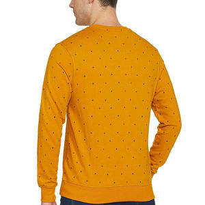 เสื้อสเวตเตอร์ผู้ชายโอเวอร์ไซส์ผ้าคอตตอนสีล้วนมีฮู้ดและสเวตเชิ้ตผ้าคอตตอนเนื้อหนาสไตล์แฟชั่น - Product Image 3