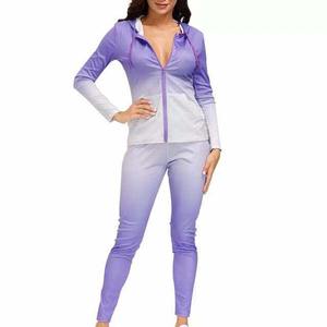 Servicio OEM logotipo personalizado Casual señoras chándales Jogging traje para mujer nueva gran oferta chándales para mujer chándales - Product Image 2