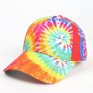 Al Aire Libre ajustable adulto Tie-Dye 3D impresión Unisex gorras de béisbol algodón moda veranos 6 paneles gorra de béisbol sombrero de camionero de malla - Product Image 3