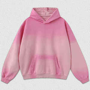 Sudadera con Capucha para Hombre, 100% Algodón, Lavado Ácido, Estilo Oversize, Hombros Caídos, Cuello Redondo, Invierno, Color Sólido, Personalizable con Letras - Product Image 5