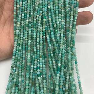 ¡Amazonita! Lote Mayorista Cuentas Cortadas de Amazonita-Lote Suelto de Piedras Preciosas - Product Image 1