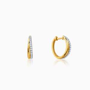 Boucles d'oreilles en or avec diamant Endora - Product Image 4