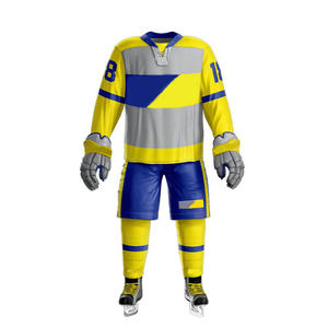 Kit de uniforme de Hockey sobre hielo bordado personalizado de alta calidad 2024, Jersey personalizado para jóvenes, deportes al aire libre, conjuntos de ropa de Hockey sobre hielo - Product Image 1