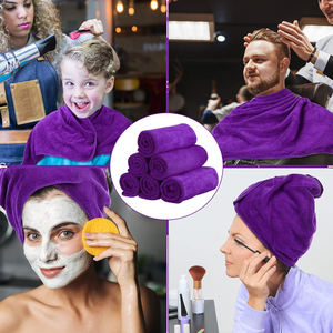 Ensemble de serviettes de bain en coton éponge 100 % de luxe pour hôtel, vente en gros au Pakistan, serviettes de cheveux de haute qualité pour salle de bain et salon de beauté - Product Image 6