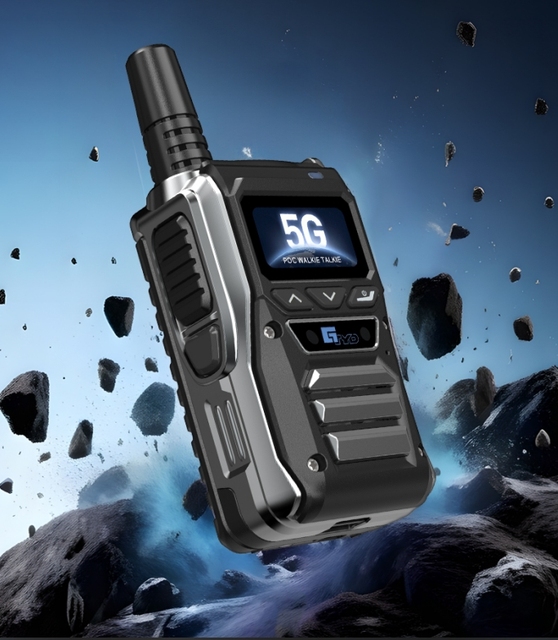 New 4G POC Radio Handheld Walkie Talkie Loud Horn 5000km Range Supports Wireless Intercom GLOBAL Call