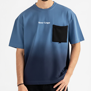 Camisetas de Hombre de Primera Calidad, Estilo Hip Hop, 100% Algodón, para Gimnasio y Running, Transpirables, para Verano - Product Image 1