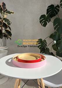 เครื่องทำจานชามไม้ไผ่/แผ่นผนังแผ่นไม้ไผ่งานแฮนด์เมด100% จาก Eco2go เวียดนาม - Product Image 4