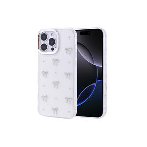 Funda de Silicona con Diseño de Brillo de Lujo para Airbag para iPhone 16 Pro Max 5G Tecno Spark Go - Funda Transparente Antigolpes de TPU Suave - Product Image 2