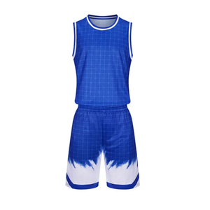 Conjunto de Camiseta y Pantalones Cortos de Baloncesto de Secado Rápido, Transpirable, de Poliéster, Uniforme de Equipo, Logotipo Personalizado, OEM/ODM, Venta al por Mayor - Product Image 1