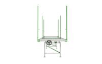 Table de culture hydroponique verticale à prix d'usine Reinfa-Support mobile monocouche pour laitue et microgreens