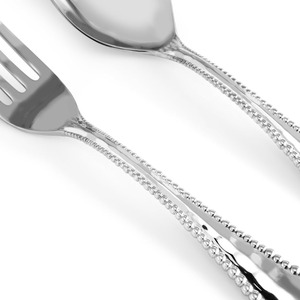 Best-Selling Premium Mirrored Steel Cutlery High Quality <b>Flatware</b> <b>Sets</b> for Dining Banquets Events Decorative Cutlery Weddings - Product Image 4
