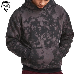 Sudadera con capucha de lavado ácido de algodón OEM 100% para hombre, forro polar francés de invierno con estampado de hojaldre, tallas XS 6XL disponibles al por mayor - Product Image 6