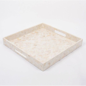 Bandeja de exhibición de comida elegante Vintage platos resistentes al calor bandeja minimalista para mesa en bandeja de artículos de servidor de boda y hoteles - Product Image 1