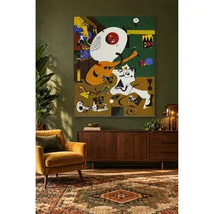 Impression sur toile d'intérieur néerlandaise de Fida Joan Mir - Product Image 1