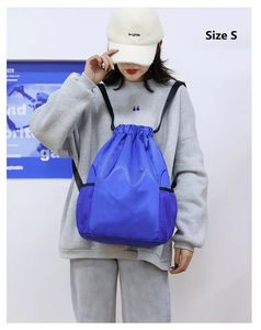 Bolsas con Cordón Personalizadas de Alta Calidad con Logotipo Impreso, Impermeables y Reutilizables, Estilo Mochila, en Oferta - Product Image 6