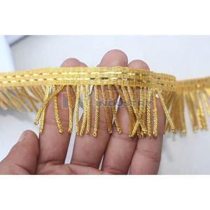 Franges de haute qualité pour épaules, broderie élégante pour robe de soirée, franges de qualité supérieure - Product Image 6