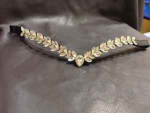 Crystal Brow Band Productos de alta calidad con buen acabado 100% acolchado suave de cuero - Product Image 3