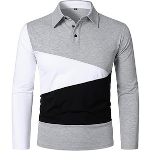 Ropa informal para hombre Polo Venta caliente Nuevo diseño Logotipo personalizado Color sólido Polos transpirables para hombres hechos por Dress Sports - Product Image 1