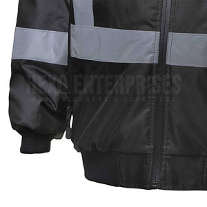 Chaqueta de seguridad de alta visibilidad con ropa de trabajo de calidad de diseño personalizado de Pakistán - Product Image 4