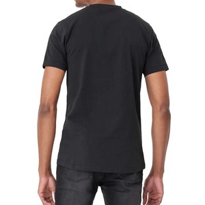 Tri-Blend negro unisex logotipo personalizado camisetas - Product Image 2