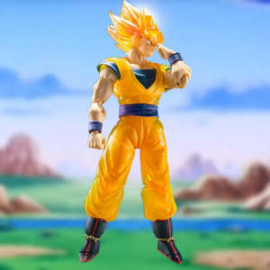 Figura Coleccionable de Goku Super Saiyan Z, Figura de Acción de Plástico de Alta Calidad, Accesorios de Anime, Modelo en Caja - Product Image 5