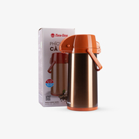 Carafe Thermique à Café en Acier Inoxydable à Double Paroi Rang Dong 2,0 Litres avec Pompe