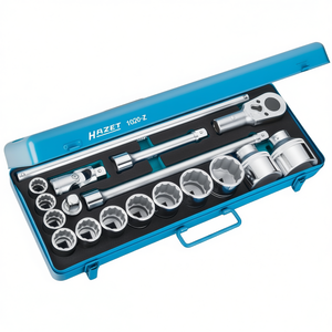 Hazet <b>12</b>-<b>Point</b> Metric Square <b>Socket</b> <b>Set</b> 3/4'' (18-Piece) - Product Image 2