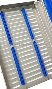 Bandeja de esterilización para instrumentos dentales de grado hospitalario Medivolve, de acero inoxidable, para autoclave, proveedor mayorista y fabricante - Product Image 6