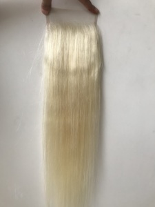 Extensiones de cabello humano de 4x4 para mujer, extensiones de cabello humano de 4x4 con cierre de cutícula, Remy, brasileño, sin procesar, 100% crudo, venta al por mayor - Product Image 5
