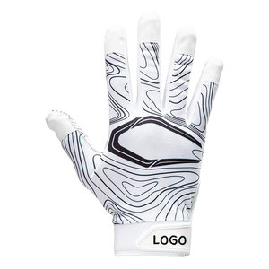 Prix usine personnalisé gants de Football américain professionnel meilleure qualité léger écran tactile Compatible Logo personnalisé couleur - Product Image 4